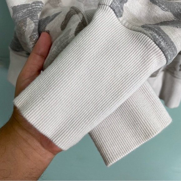 Athleta Triumph Zip Up Hoodie Camo Gray 511504 Sz XS - Picture 9 of 11